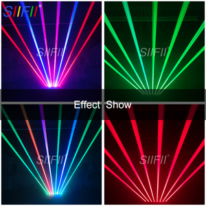 Luz Láser Profesional de 8 Ojos a Todo <span class=keywords><strong>Color</strong></span> para <span class=keywords><strong>Discoteca</strong></span>, Fiesta, DJ, Club, Escenario, Iluminación Láser para Bodas, Eventos, DJ, Club, Fiesta, <span class=keywords><strong>Discoteca</strong></span> - Product Image 2