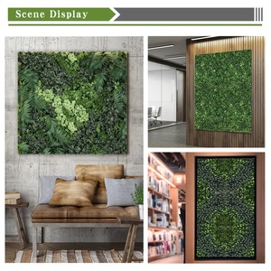 P135 Siepe Artificiale in Bosso Anti-UV, Foglie Verdi in Plastica, Muro di Erba Sintetica per Decorazione <span class=keywords><strong>Giardino</strong></span> Verticale - Product Image 4