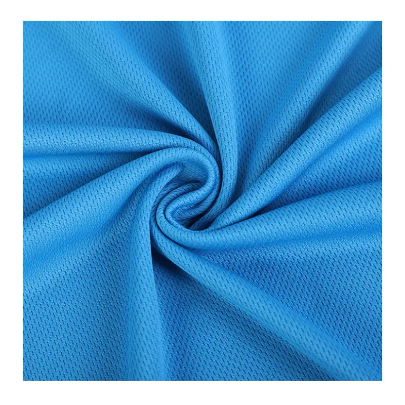 Hot Selling 100% Polyester Bird Eye Mesh Fabric For T Shirts Mesh Breathable Quick Dry Knit Fabric For Sports Wear