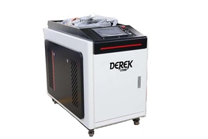 Máquina de Soldadura Láser de <span class=keywords><strong>Fibra</strong></span> Portátil Derek Nueva y Económica con Salida Máxima de 1000W, Refrigeración por Agua, Fácil de Operar y Control Automático - Product Image 2