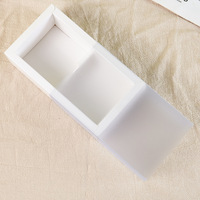 Boîtes alimentaires pliables personnalisables pour plats à emporter, préparation de repas et contrôle des portions, compartiment unique, taille : 7,5 x 7,5 x 5 cm