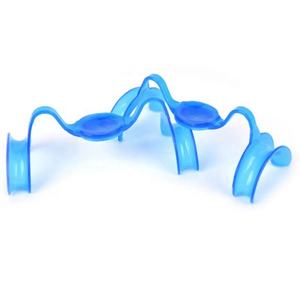 Campioni gratuiti apriscatole dentaria guancia a forma di c divaricatore a forma di m bocca in plastica spargitori per odontoiatria - Product Image 6