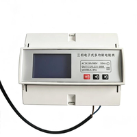 Medidor de Energía Multifunción Trifásico SEM9250 96x96mm Clase 0.5 con Pantalla TFT RS485 Modbus RTU AC 1A 5A