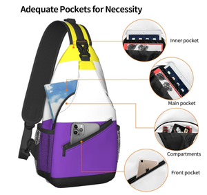 Drapeau du <span class=keywords><strong>Costa</strong></span> <span class=keywords><strong>Rica</strong></span> personnalisé sac à bandoulière sac à dos drapeau voyage randonnée sac à dos épaule poitrine sac à dos pour femmes hommes - Product Image 5