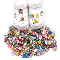 Nuevos Estilos al por Mayor, Populares Adornos de PVC y Goma para Zapatos, Diseños Personalizados, Dibujos Animados, Charms para Zapatos