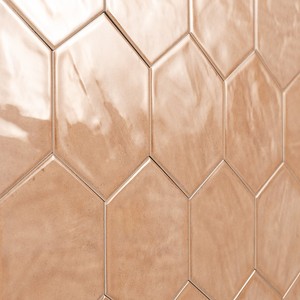 Piastrella Esagonale Fez Sand 13 X 15 Cm, Spessore 8,5 Mm, Finitura Lucida, Bordi Irregolari - Product Image 4