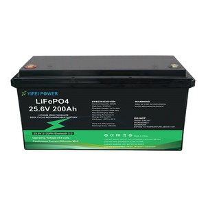 Paquete de Baterías de Iones de Litio de 12V 200AH, Batería de Plomo-Ácido de 12.8V 25.6V 100AH, Paquete de 100Ah para un Mejor Rendimiento - Product Image 1