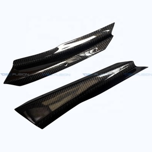 Pour Subaru Impreza WRX STI S4 VAB VAF 2018-2021, kit carrosserie aileron avant en fibre de carbone style APR, séparateur de pare-chocs avant, ailerons aérodynamiques - Product Image 4
