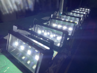 Barre de lumière stroboscopique LED RGB DMX Yinuo 4x100W pour scène, discothèque, DJ, spectacle, IP33 Ra80, dimmable, durée de vie de 30 000 heures