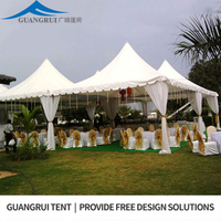 GUANGRUI 18*30 30*50 gran blanco grande al aire libre boda Iglesia carpa para 300 500 personas eventos fiesta