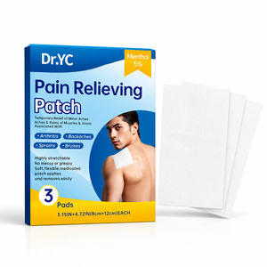 Aqua Care OEM Patch Anti-douleur au Menthol à Action Rapide pour les Douleurs Musculaires et Articulaires, <span class=keywords><strong>Film</strong></span> Respirant pour le Dos/le Cou/les Épaules/les Genoux - ISO - Product Image 1