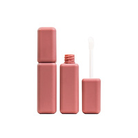 Vente en gros de tubes de gloss à lèvres de 5 ml, contenants, bouteilles, emballages, tubes vides personnalisés pour rouge à lèvres liquide, huile à lèvres avec logo