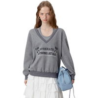 Deux ensembles de t-shirts assortis 2025 nouveau Style pur coton t-shirts à la mode et élégant Logo personnalisé t-shirts pour les femmes