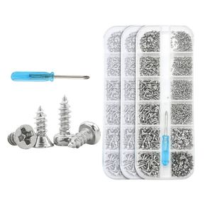 Tornillos de Plástico de Nylon con Diferentes Formas y Tamaños, con Sistema de Medición Métrico de Acero Inoxidable de 12 mm - Product Image 1