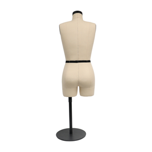 Vestido de Fibra de Vidrio a Media <span class=keywords><strong>Escala</strong></span>, Maniquí de Medio Cuerpo, Costura <span class=keywords><strong>1</strong></span>:<span class=keywords><strong>2</strong></span>, Base de Metal, Sastre, Drapeado, Talla 14, Mujer, DL262 - Product Image 5