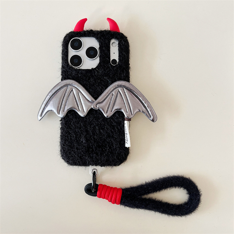 5 noirs + coque simple + corde de suspension