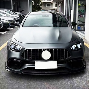 Modificación y Mejora de Automóviles 2021-2023, Alerón Delantero y Trasero de Fibra de Carbono E63 para Benz - Product Image 3