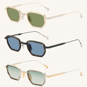 Gafas de Sol LMA de Diseño Personalizado, Lujosas, Cuadradas, Polarizadas, Retro, de Metal TR, para Hombre y Mujer, de Alta Calidad - Product Image 5