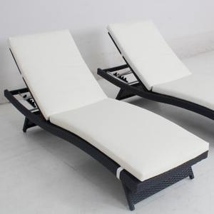 Meubles de patio Acier Rotin/Osier <span class=keywords><strong>Chaise</strong></span> <span class=keywords><strong>Longue</strong></span> Jardin Loisirs Offre Spéciale Moderne Dossier Réglable <span class=keywords><strong>Chaise</strong></span> <span class=keywords><strong>Longue</strong></span> - Product Image 1