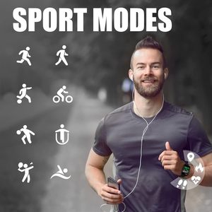 Montre connectée Smartwatch D20 Y68 Plus ultra Series 9 T500 T800 T900 ultra Smartwatch Montre tactile intelligente pour hommes et femmes 2026 - Product Image 2