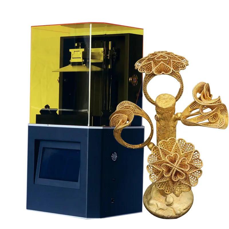 Prix usine de qualité industrielle DLP bijoux imprimante 3D cire Machine 55um imprimante 3D de haute précision