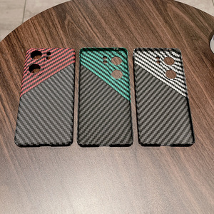 Sợi Carbon Cover Quay Lại Đối Với iPhone 16 Pro Max Samsung S25 Siêu PC Cứng Điện Thoại Trường Hợp Đối Với Redmi Lưu Ý 14 Pro Honor Ma Thuật <span class=keywords><strong>7</strong></span> Oneplus13 - Product Image 2