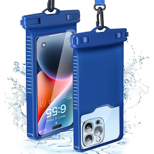 Best-Selling TPU Premium Quality Waterproof Mobile Phone Case with Lanyard for Pool