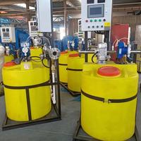 Station de dosage d'hypochlorite, système de dosage chimique automatique avec pompe de mélange et de dosage pour le traitement des eaux usées