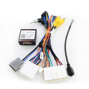 Harness Kabel Stereo Mobil Android Nissan X-Trail 2021 16PIN Adaptor Kabel Daya dengan Kotak Canbus dan Selubung <span class=keywords><strong>PVC</strong></span> untuk Player - Product Image 4