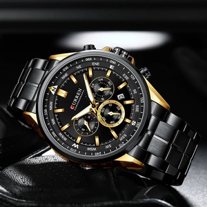 CURREN 8399 WristWatch Waterproof Chronograph Date Men Watch Top Brand Luxury Stainless Steel Sport Male <b>Clock</b> Gift New - Product Image 3