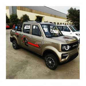 Pick-up électrique à 4 roues, double cabine, 4 portes, 4 places, directement de l'usine, pour travaux agricoles - Product Image 4