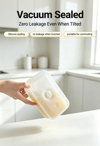Refrigerator Vacuum Fresh Keeping Food Container, Reusable Airtight Vacuum Storage Box For Wet Dry Food - Product Image 4