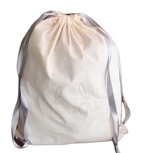 Bolsa de Lona de Algodón Grande con Logotipo Personalizado, Ecológica, Reutilizable, con Cordón, a la Moda, Embalaje Original Nacional de Algodón - Product Image 6