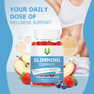 Quality Assurance Slimming Gummies Appetite Craving Control Promotes Healthy Digestion Contains Pomegranate Fruit Juice Powder - Product Image 3