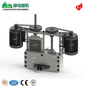 Manufacturer of Continuous No-stopping Screen Changer For Plastic Recycling machine Double Electric Screen Changer Filter