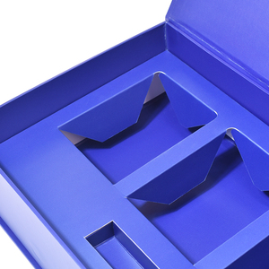 Custom Luxury Waterproof ISO9001 <b>Magnetic</b> Tea Gift <b>Box</b> with Embossing Portable Design Sponge Lining-High-End Rigid Paperboard - Product Image 2