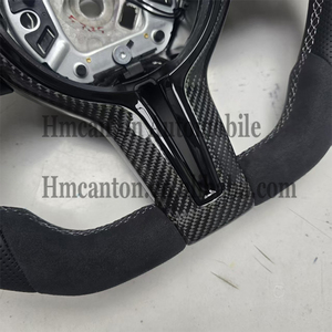 Volante Deportivo de Cuero Alcantara para BMW Serie 3, Serie 5, F10, F20, F30, F90, F01, F02 - Product Image 4
