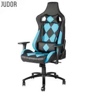 Judor Executive PU Leather Gaming Chair Sillas giratorias de oficina de carreras