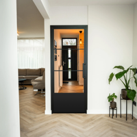 Porte de loft en acier