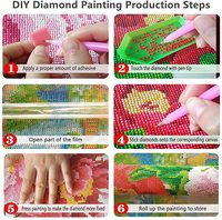 Jian — Kits de peinture diamant papillon 5D, broderie de chat mignon, perceuse complète, décoration murale, artisanale, en toile, pour bricolage, point de croix