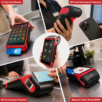 Lector de pago inteligente portátil POS NFC Terminal POS Android 4G WiFi NFC impresora incorporada Z100