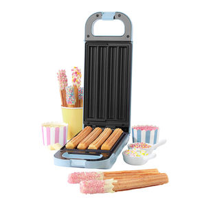 <span class=keywords><strong>Gaufrier</strong></span> pour churros espagnols <span class=keywords><strong>Petit</strong></span> électroménager de cuisine Churro Maker Fraîchement cuit 4 churros à la fois sans huile - Product Image 1