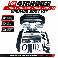 Kit de carrosserie Facelift pour Toyota 4Runner 2010-2013, mise à niveau vers le style 2014-2019, accessoires de carrosserie automobile en gros, fournis directement par le fabricant