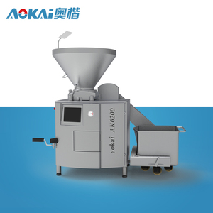 Thương Mại Tự Động Xúc Xích Máy Chế Biến Thịt Lợn Thỏ Thịt Bằm Cắt Xúc Xích Điền Dòng 220V Với Máy Bơm Và Động Cơ - Product Image 2