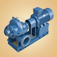 Pompe centrifuge horizontale à corps divisé MINGCHUAN, prix usine, grande capacité, vente en gros d'eau
