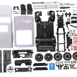 Kits de coches RC Crawler 1/14, modelo RC para modificación DIY, coche de control remoto, vehículo RC de escalada, modelo de velocidad, juguete sin ensamblar - Product Image 4