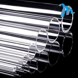 Trong suốt thủy tinh thạch anh thử nghiệm ống 100 mét Đường kính ống thủy tinh thạch anh ống thủy tinh thạch anh 0.5 mét - Product Image 2