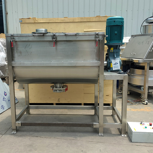 Mezclador Horizontal de doble tornillo de acero inoxidable, nuevo tipo de mezclador de polvo de cinta química y alimentaria, componentes del núcleo del Motor SUS304 - Product Image 3