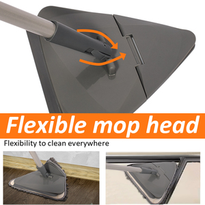 HOLAMOPA Microfiber Ceiling Mop Extendable Steel Pole with Locking Detachment System - Product Image 6