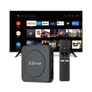 On Sale XS97 K2 BT Android 10.0 H.265 HEVC 10bit HDR custom allwinner h313 set top box android tv box With Favorable Discount